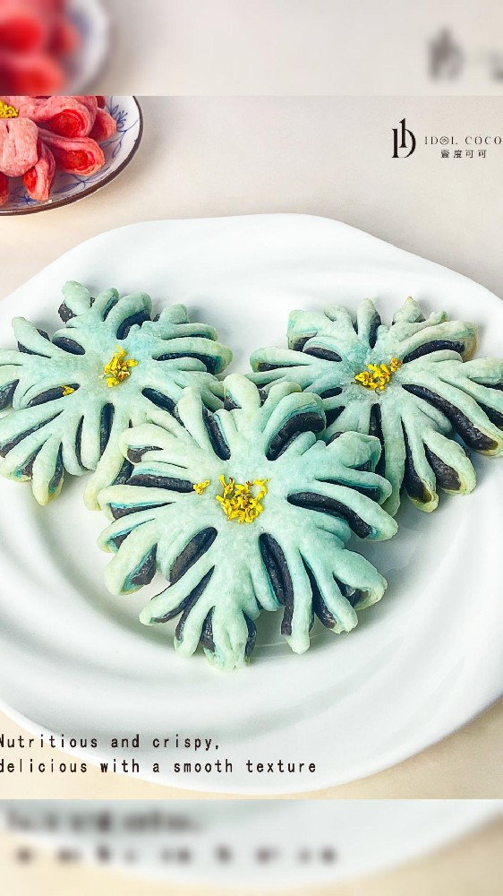 好看的❄️雪花造型中式点心来啦💕